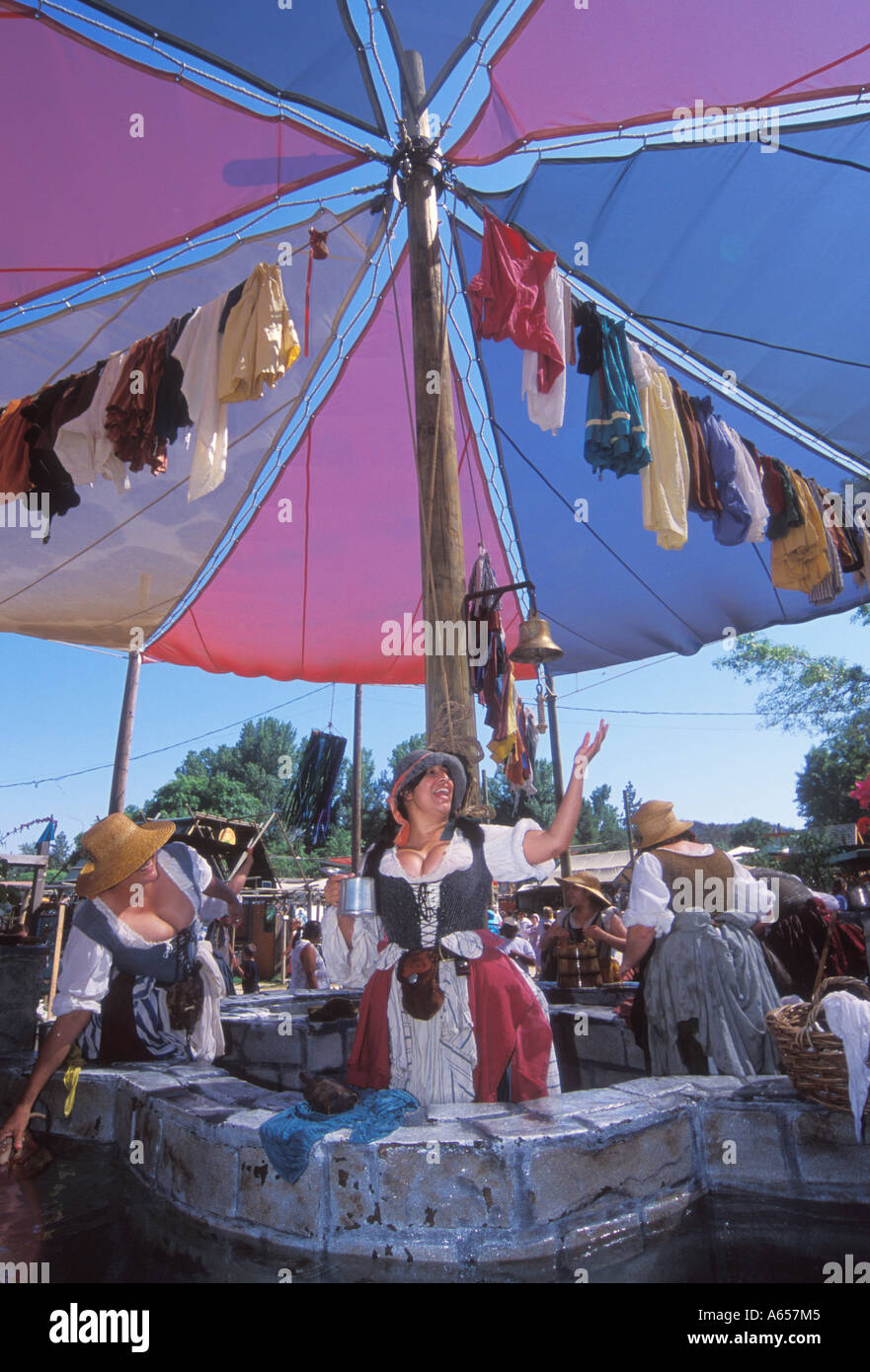 Der Renaissance Vergnügen Faire Glen Helen Park San Bernardino California, Vereinigte Staaten von Amerika Stockfoto