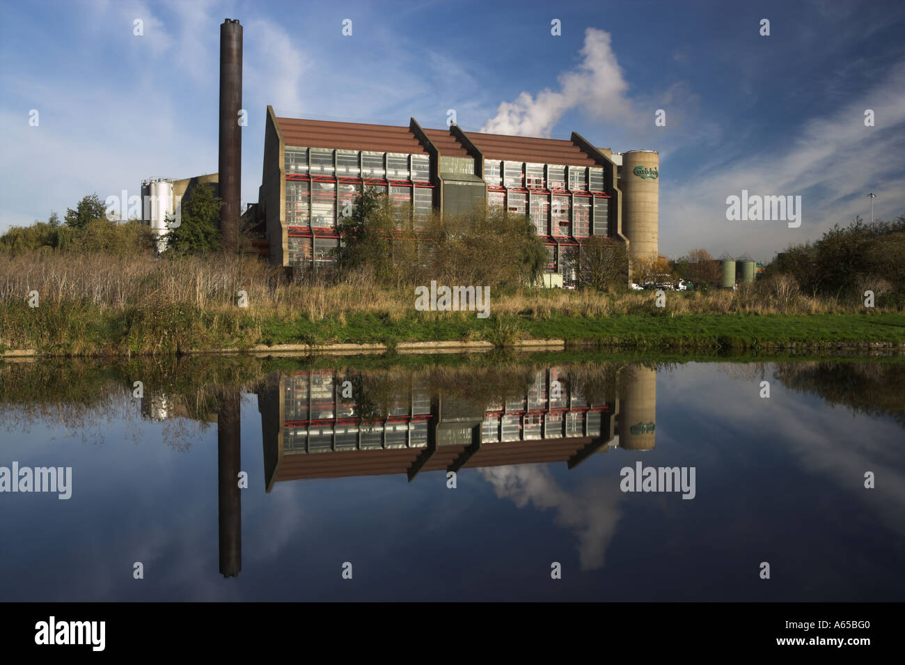 Carlsberg-Brauerei, Northampton, England, UK Stockfoto
