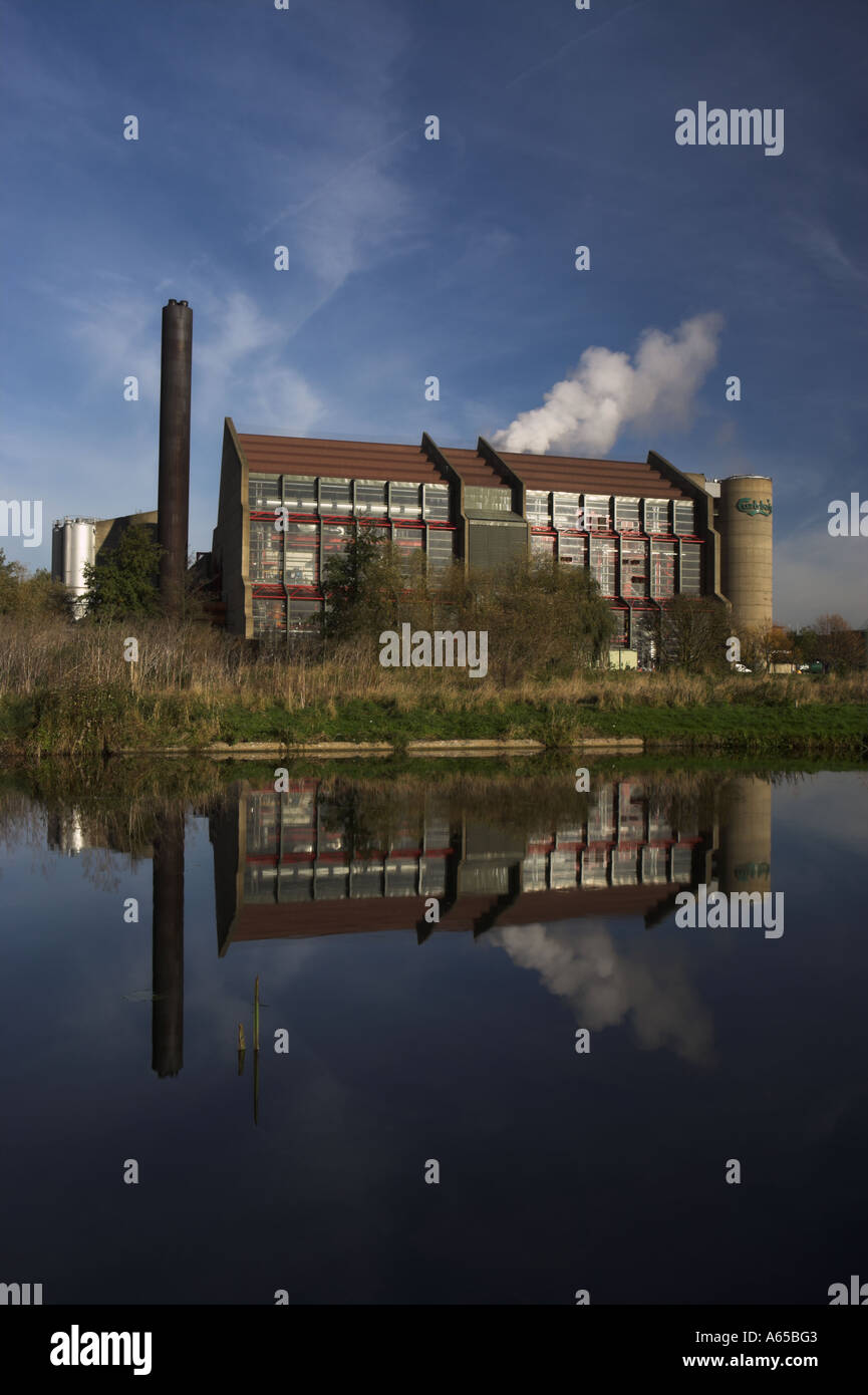 Carlsberg-Brauerei, Northampton, England, UK Stockfoto