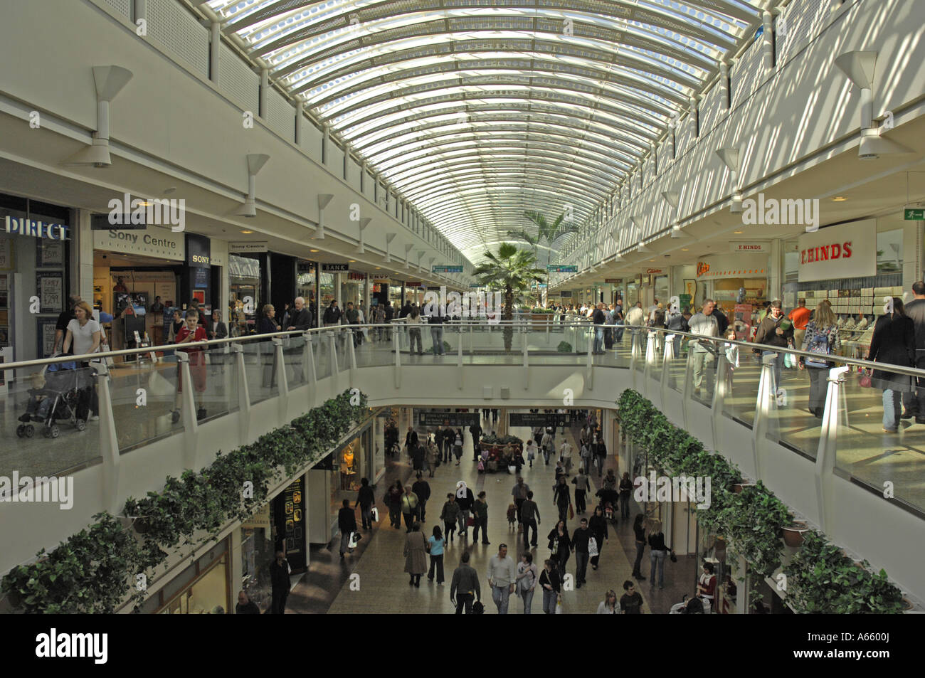 Die Mall At Cribbs Causeway Bristol England Stockfoto Bild