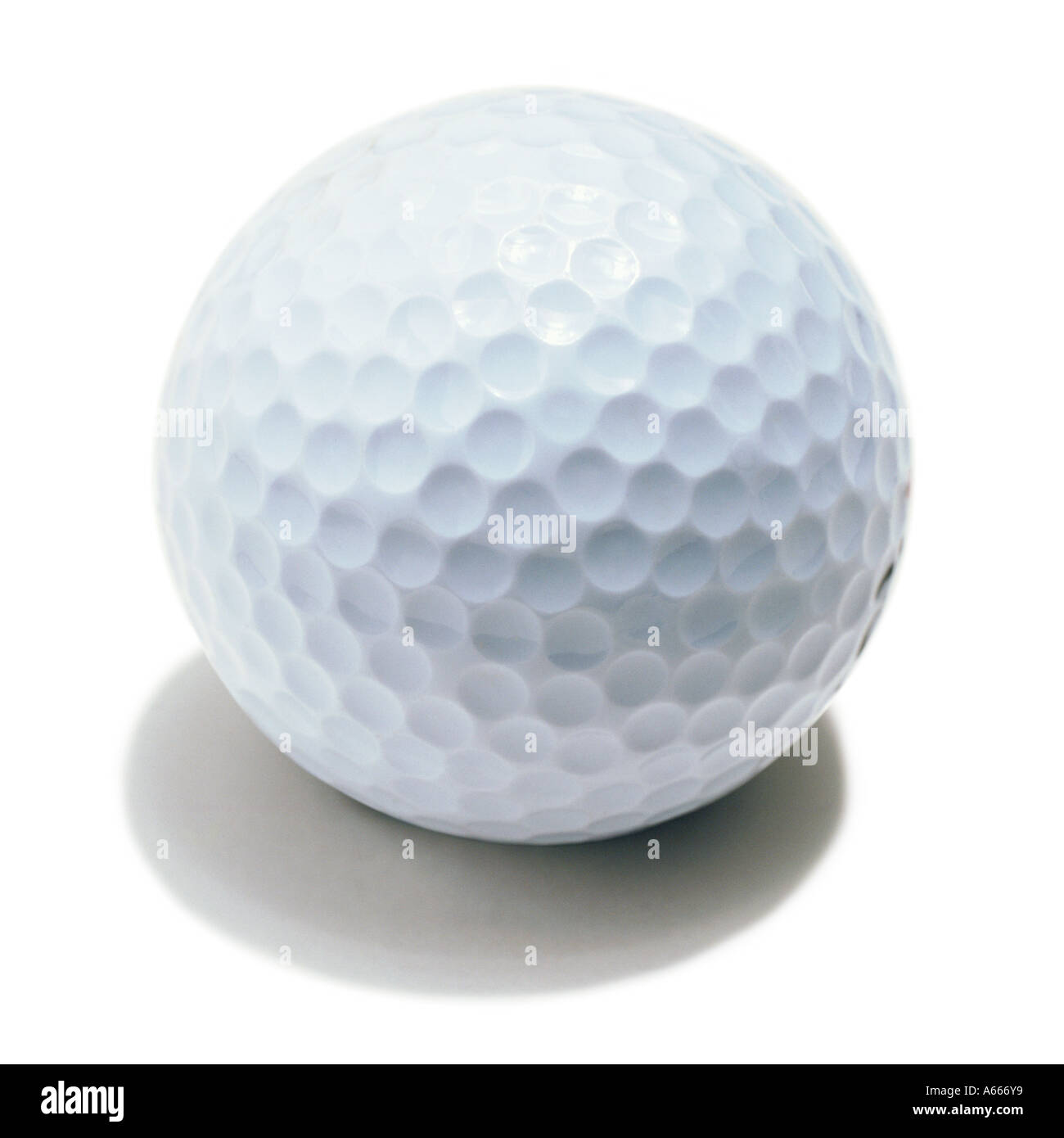 Ein Golfball Stockfoto