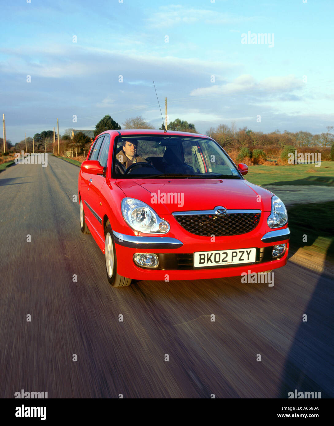 2002 Daihatsu Sirion 1.3 SL Stockfoto