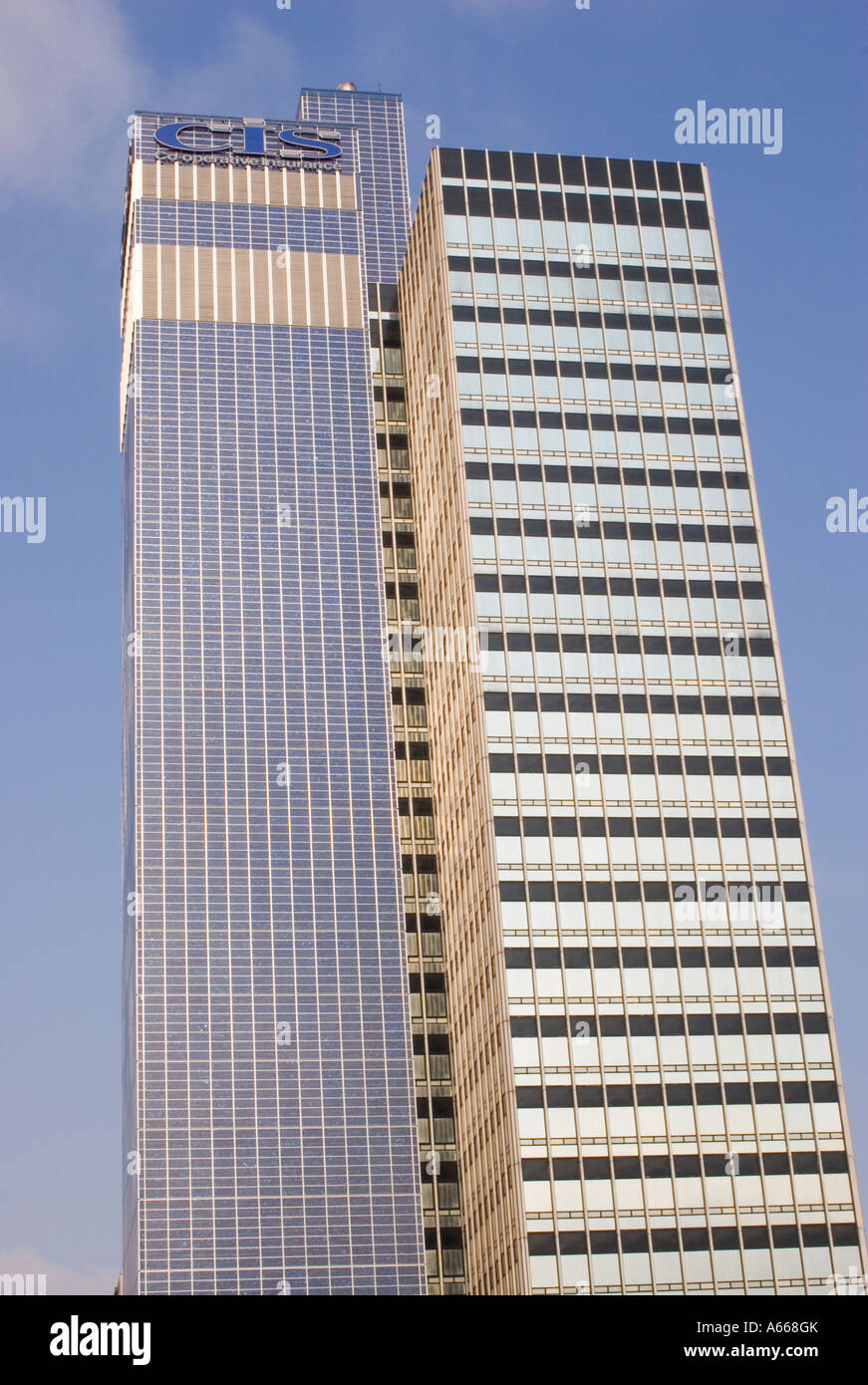 GUS-Gebäude - The Co-Operative Wholesale Society, Miller Street, Manchester UK Stockfoto