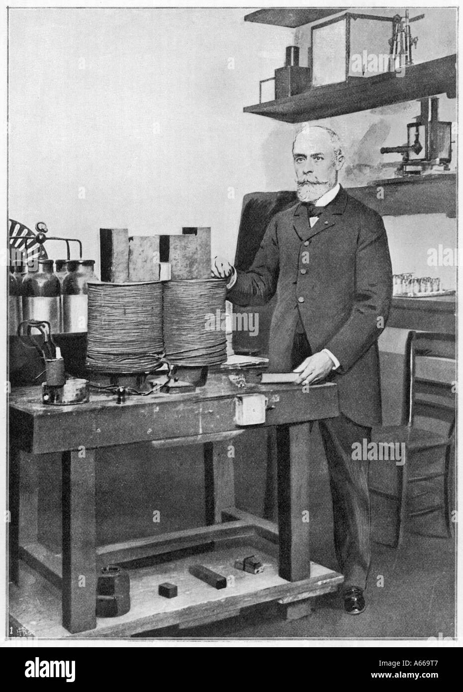 Antoine Henri Becquerel Stockfoto