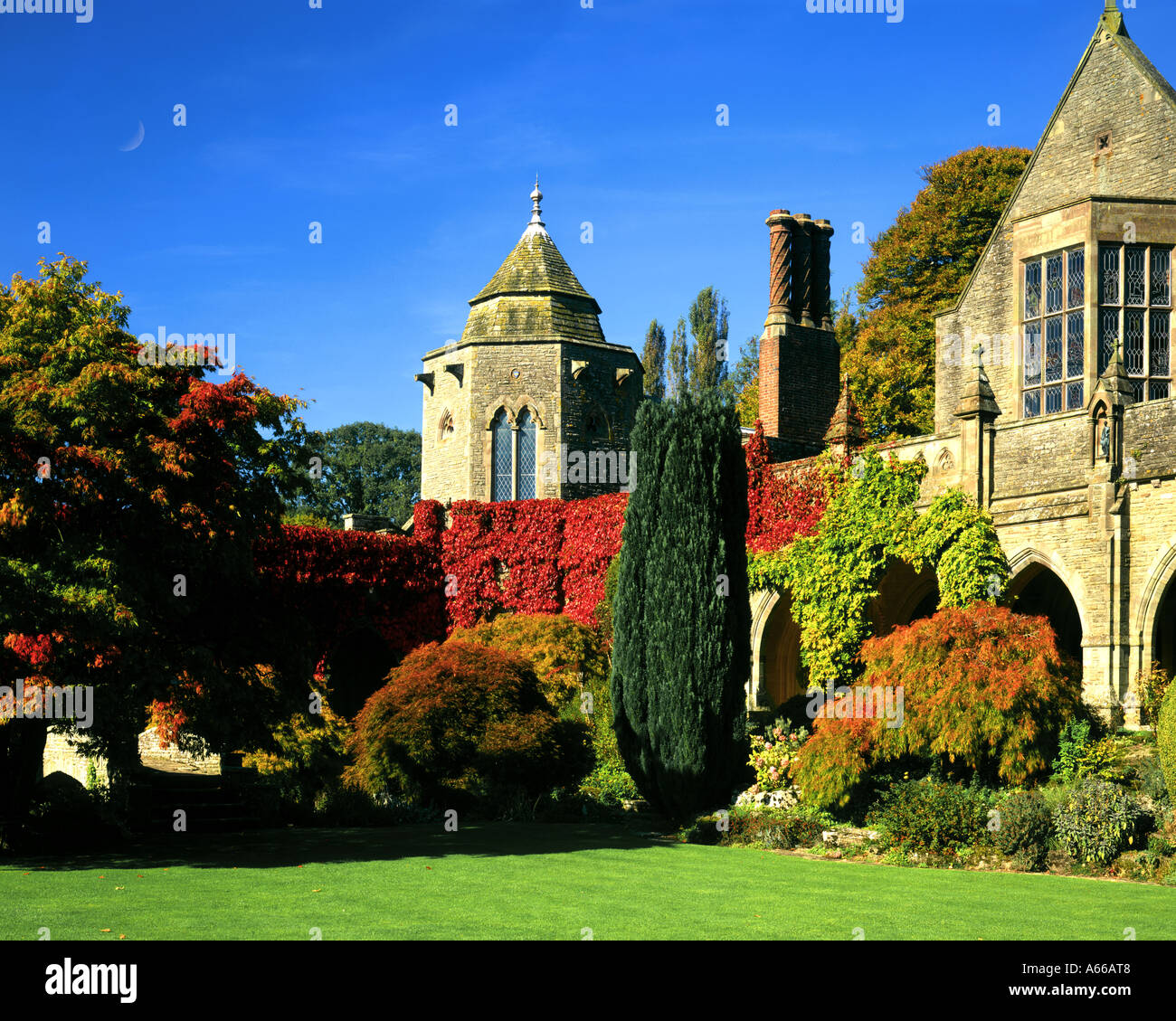 GB - HEREFORDSHIRE: Dinmore Manor Stockfoto