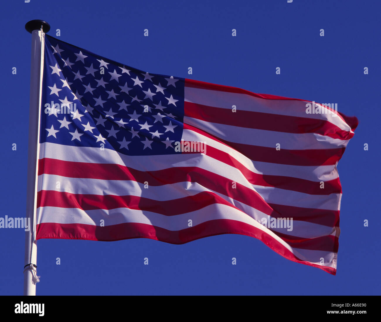 US-Flagge, USA Stockfoto