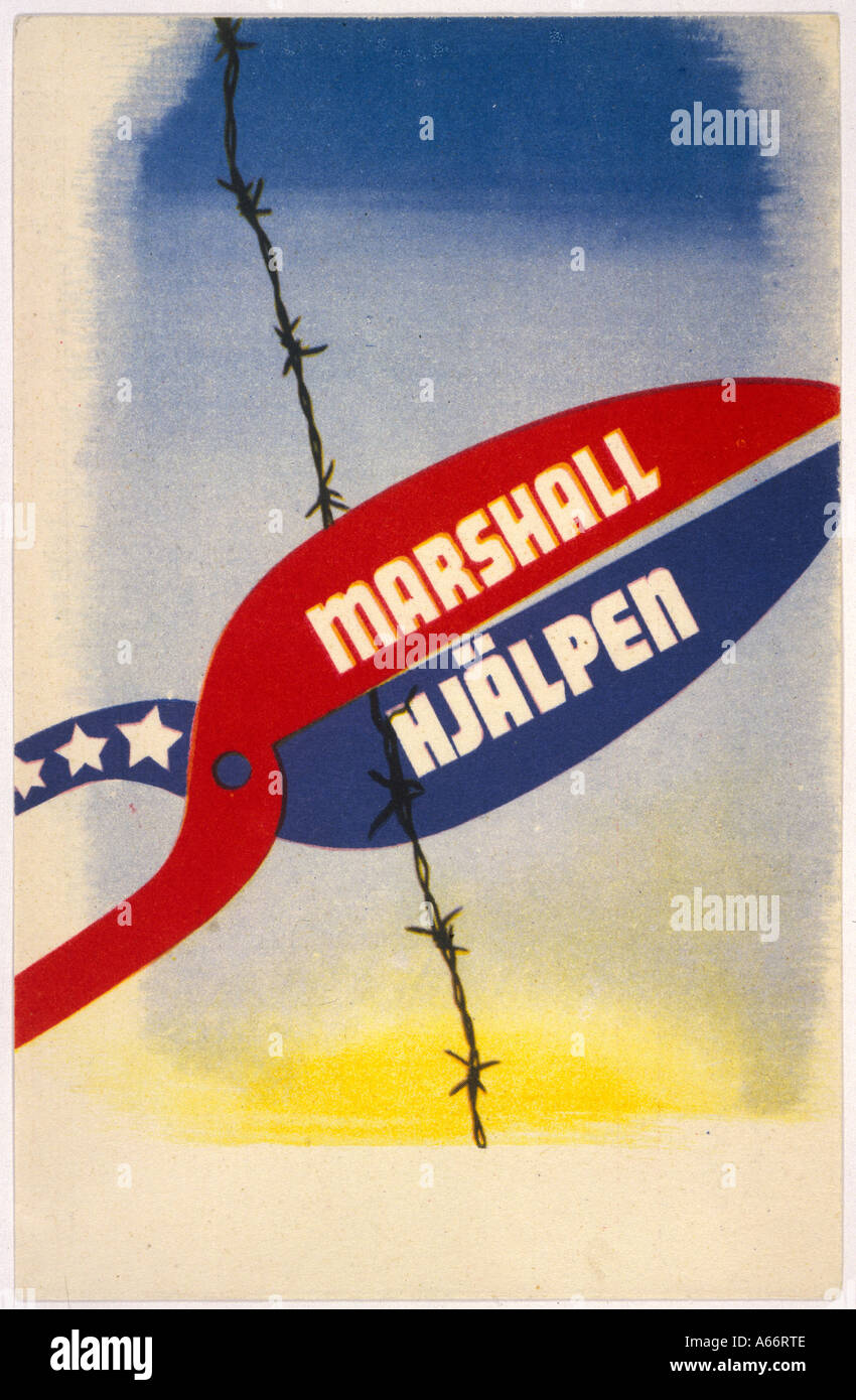 Der Marshall Plan Stockfotos und bilder Kaufen Alamy