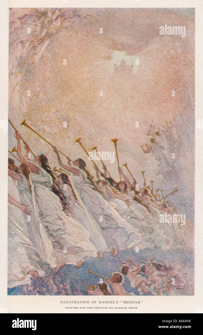 Handels Messias Stockfoto