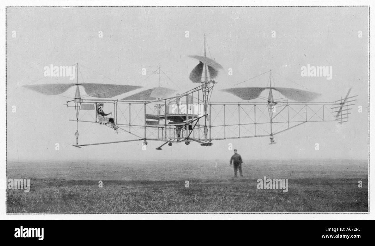 Oehmichen Hubschrauber Stockfoto