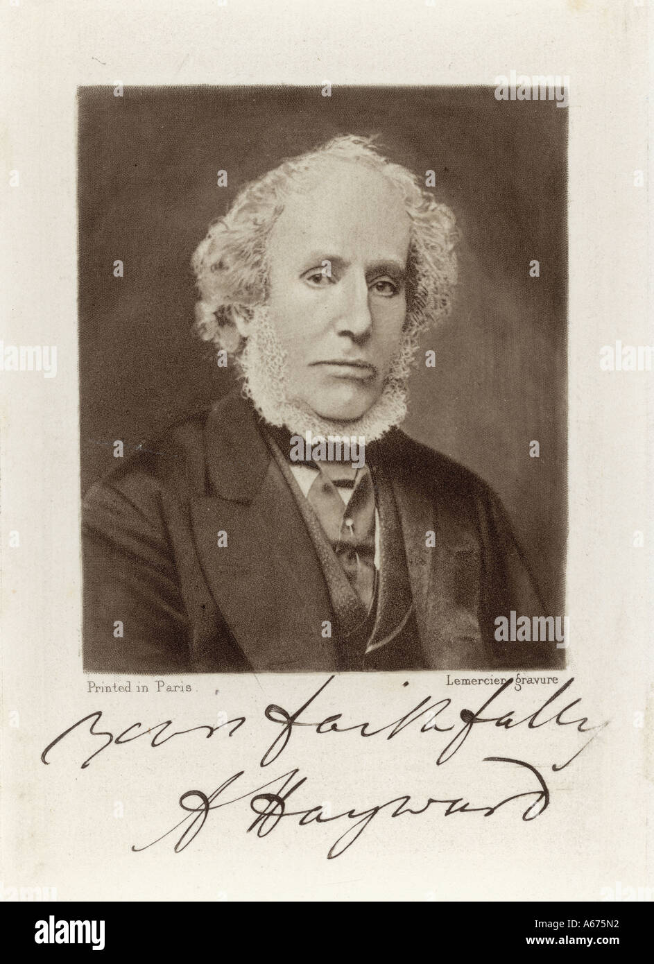 Hayward-Portrait Stockfoto