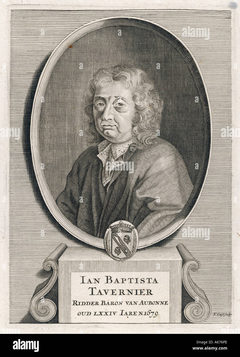 Jean Baptiste Tavernier Stockfoto