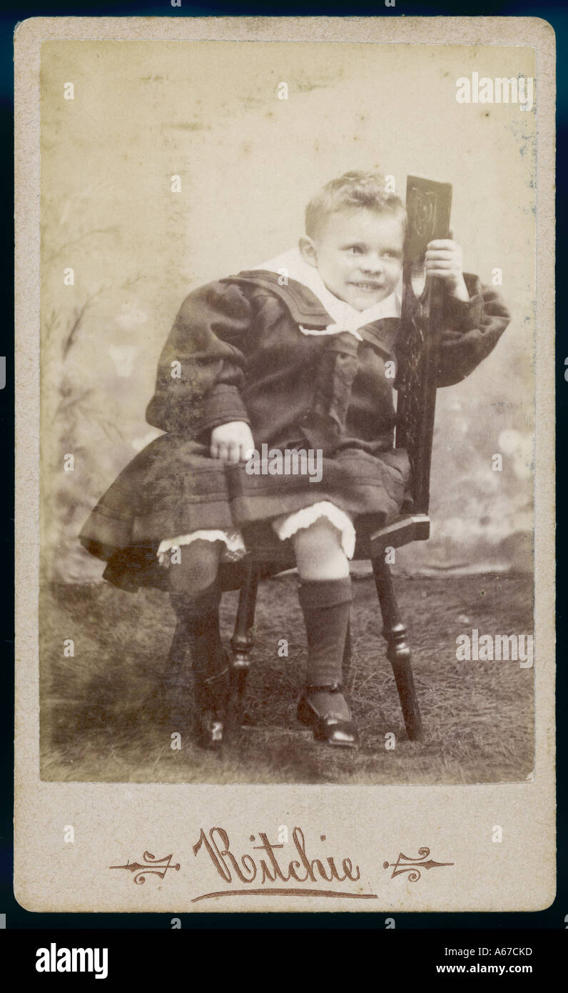 Seemann Bluse der 1890er Jahre Stockfoto