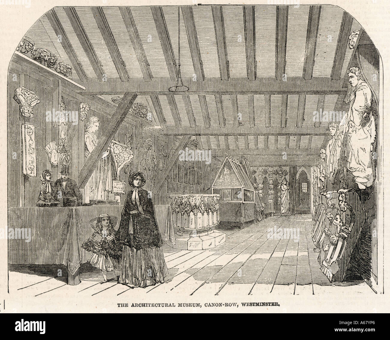 Architekturmuseum Stockfoto