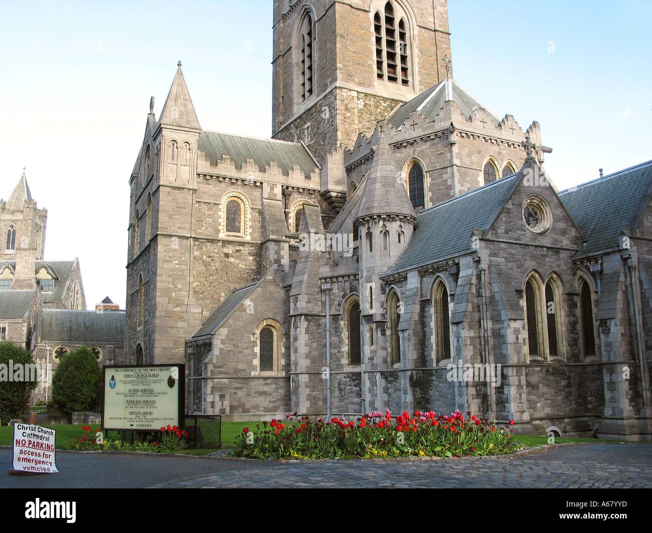 Christ Church Cathedral Dublin Irland Stockfoto