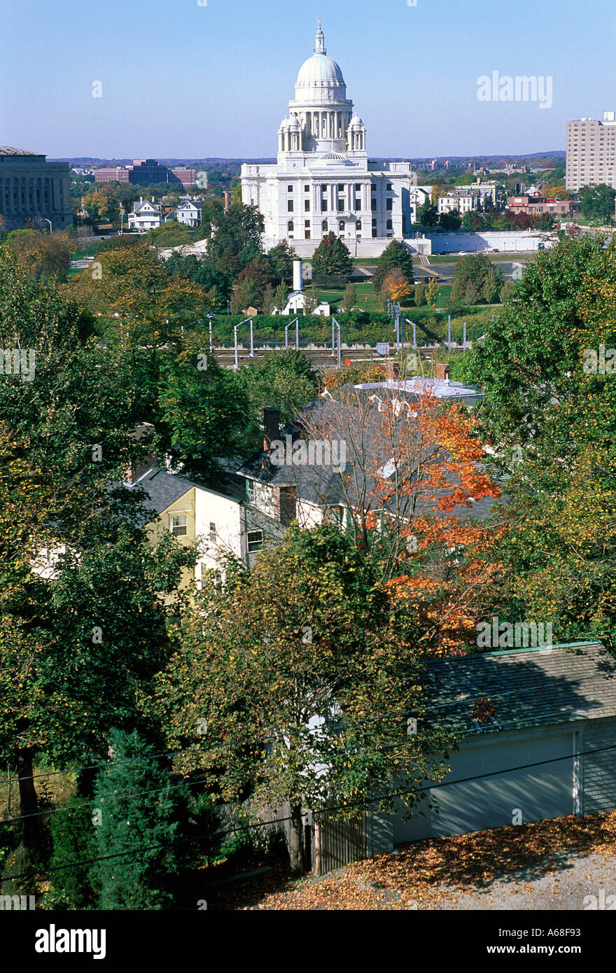Das Repräsentantenhaus Providence Rhode Island Stockfoto