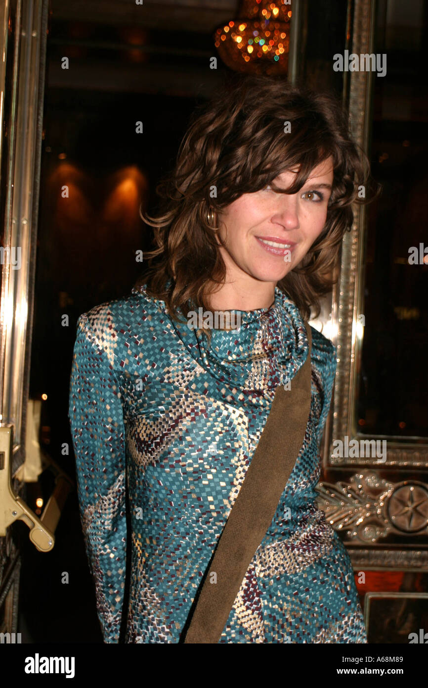 Jessica Morris auf der London Fashionweek Stockfoto