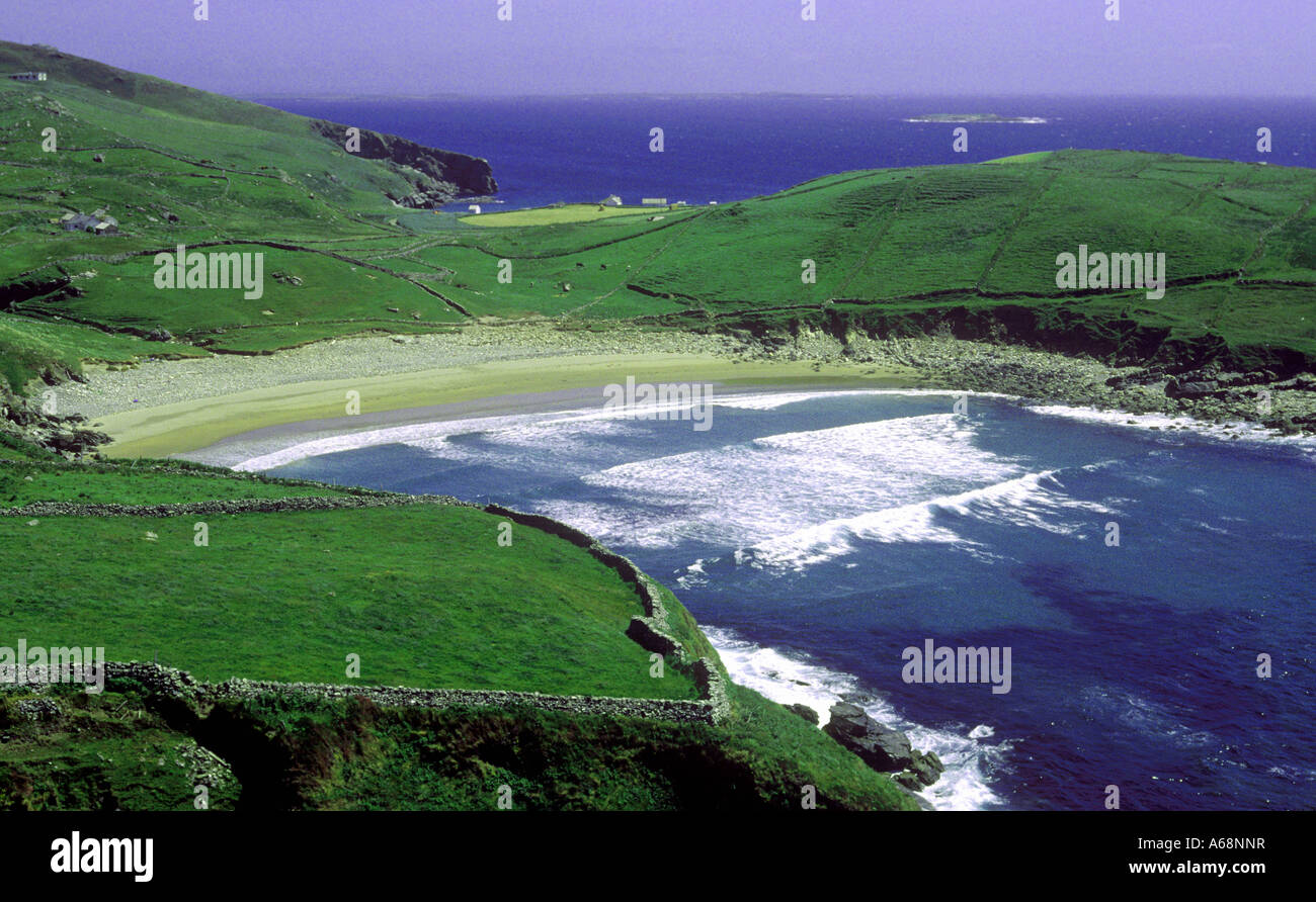 Einsamer Strand, Irland Stockfoto
