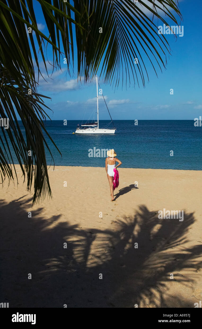 Mayreau Insel in den Grenadinen Winward Islands British West Indies Stockfoto