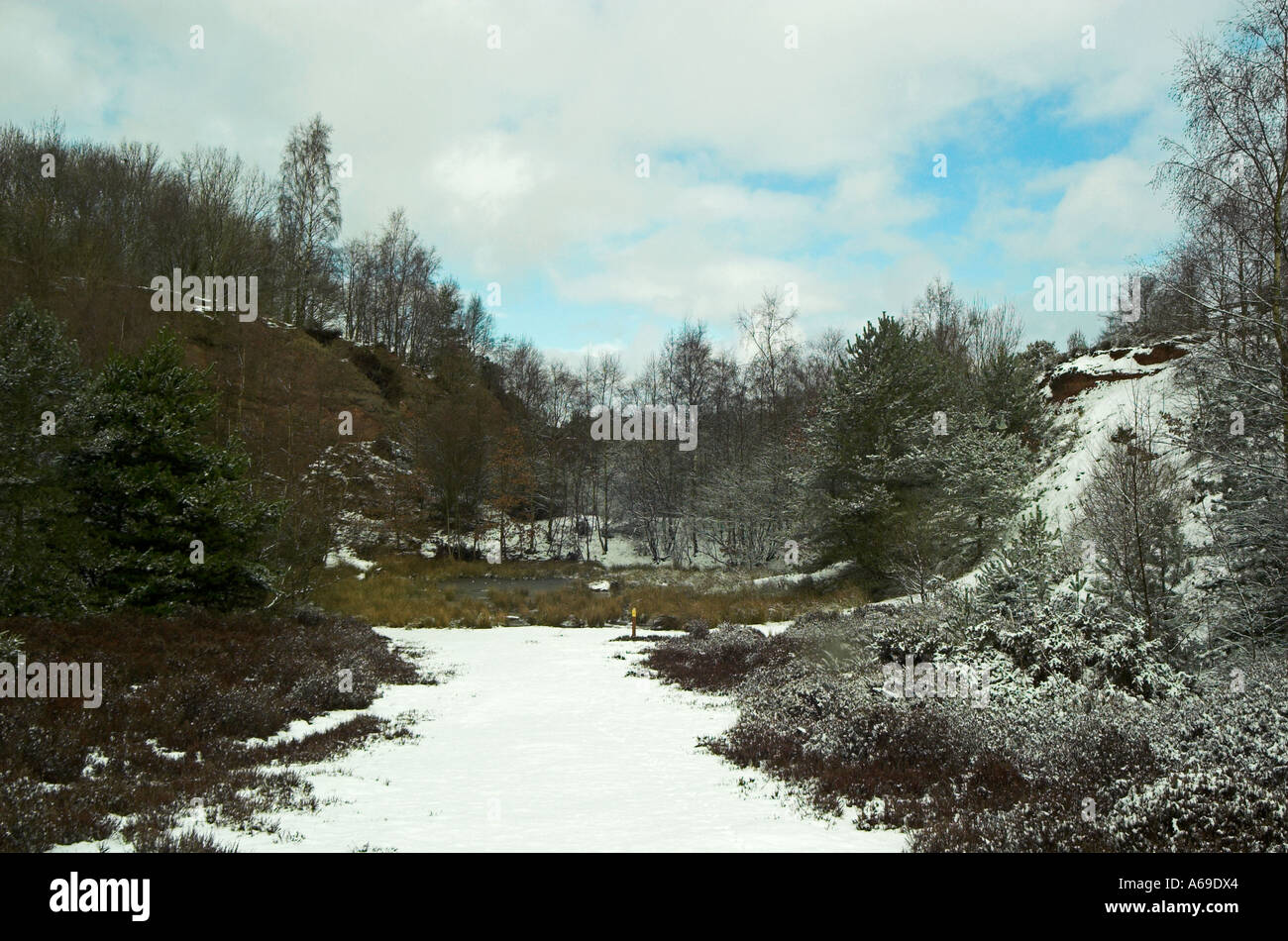 Parkhall Landschaft Park Stockfoto