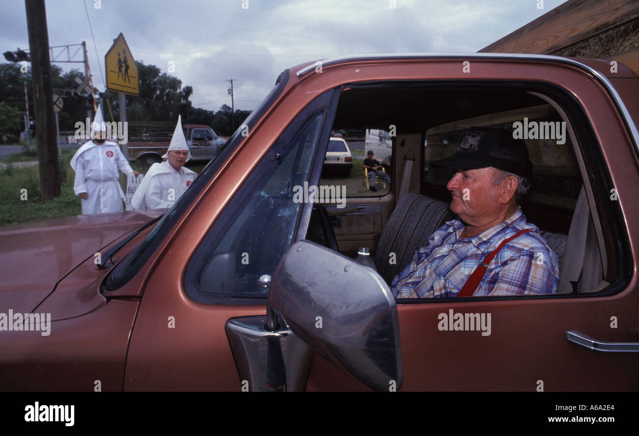 Ku Klux Klan Florida Stockfoto