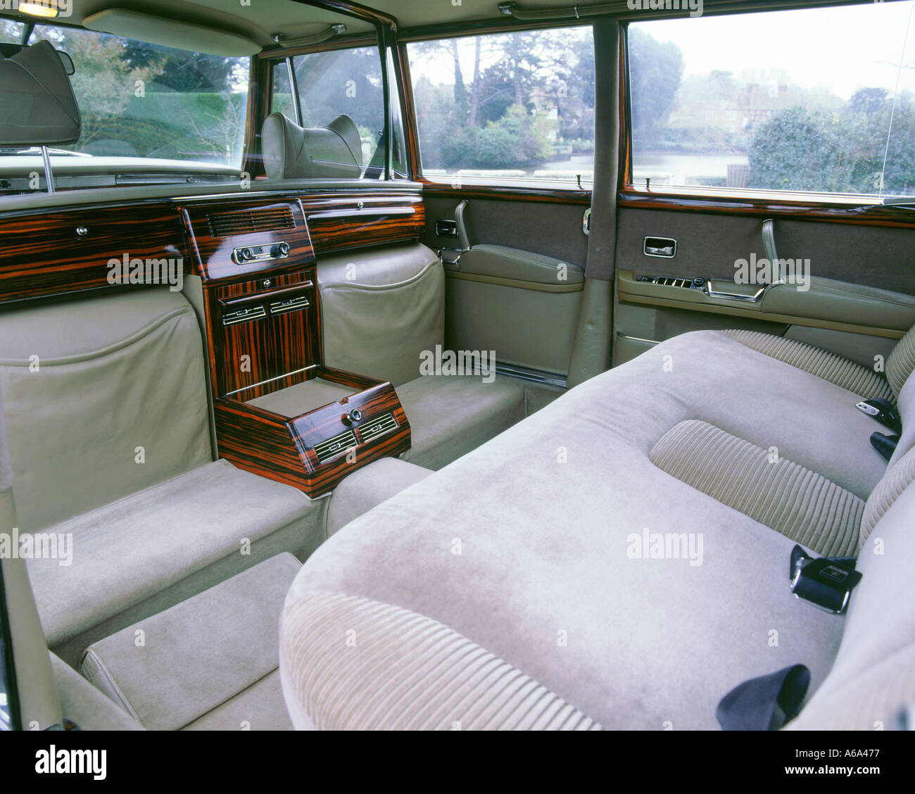 1970 Mercedes Benz 600 Pullman Limousine Stockfoto Bild