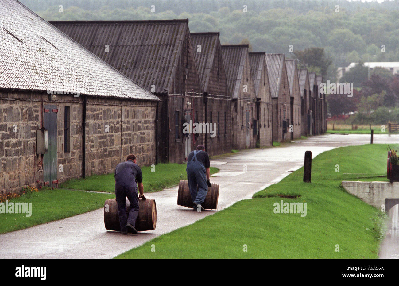 Glen Moray Brennerei Speyside Schottland Stockfoto