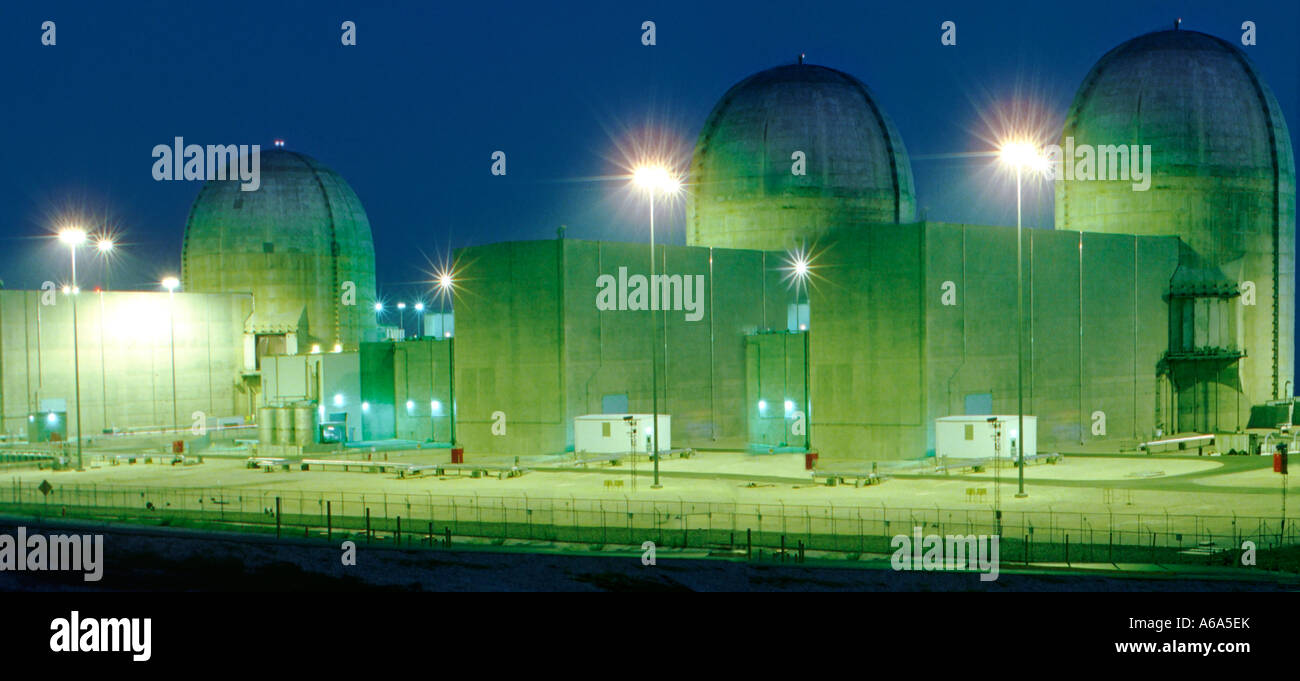 Atomkraftwerk Stockfoto