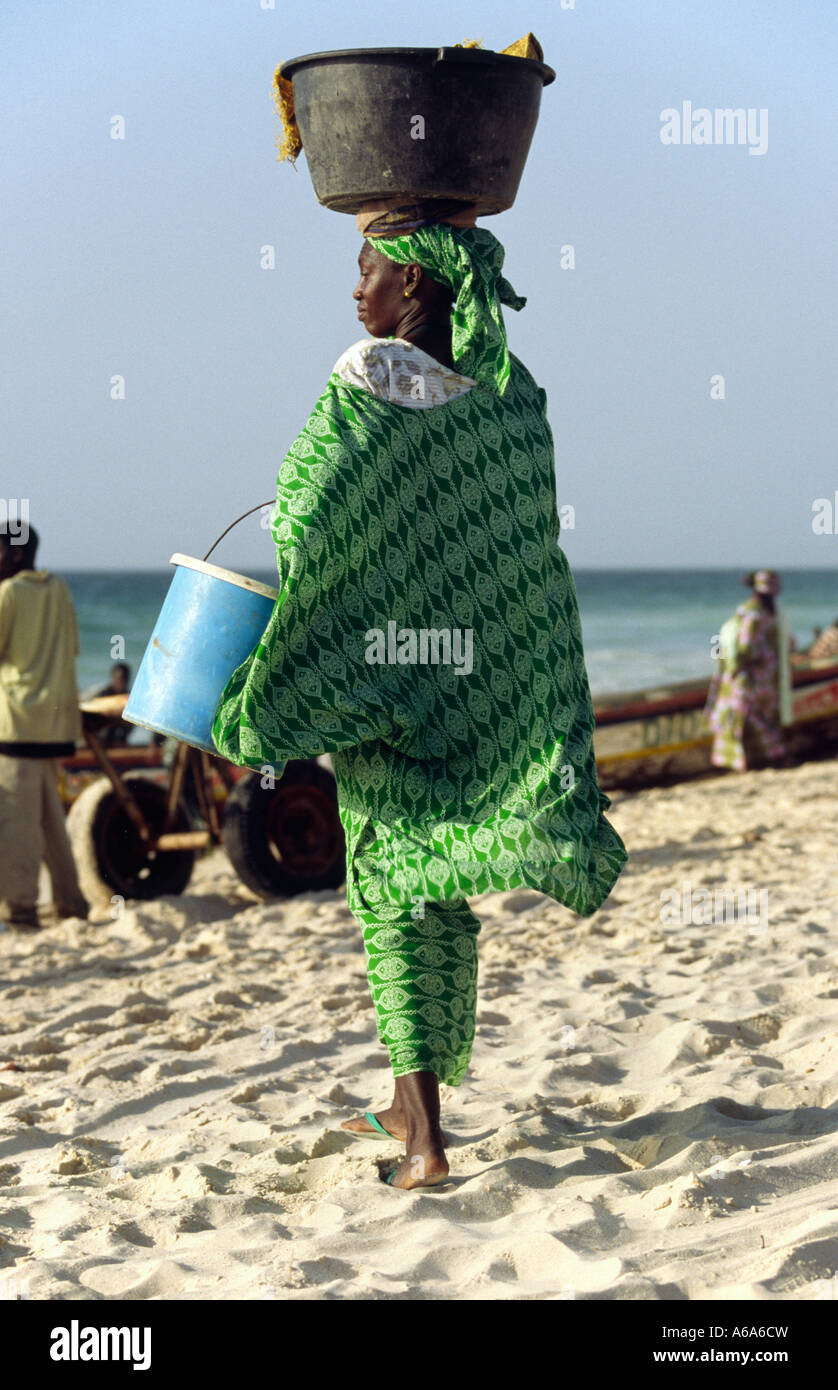 Plage des Pêcheurs - Nouakchott Mauretanien Stockfoto