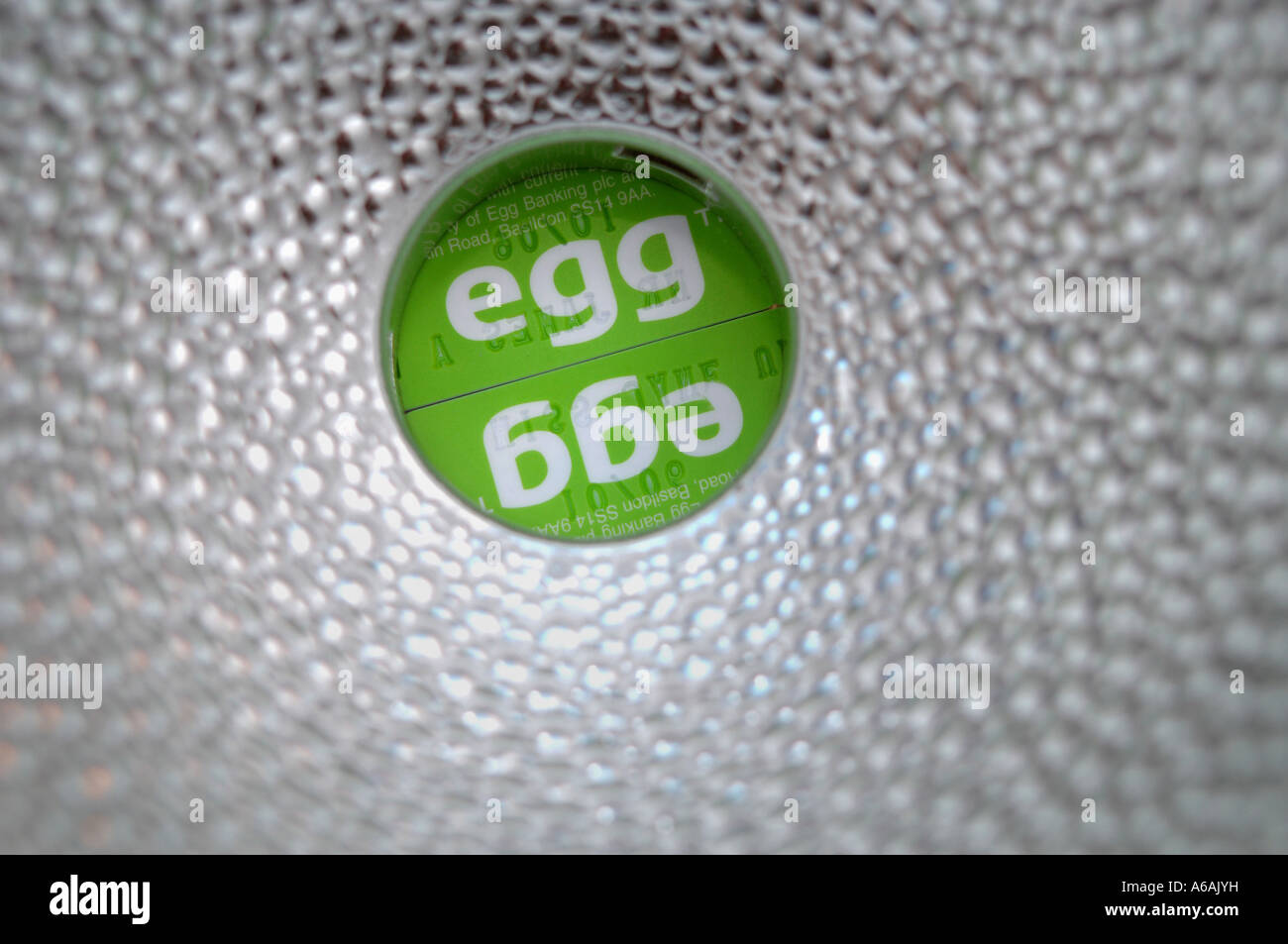 Bild von Jim Wileman 30 01 2007 generische Egg Banking Credit Card Bild Stockfoto