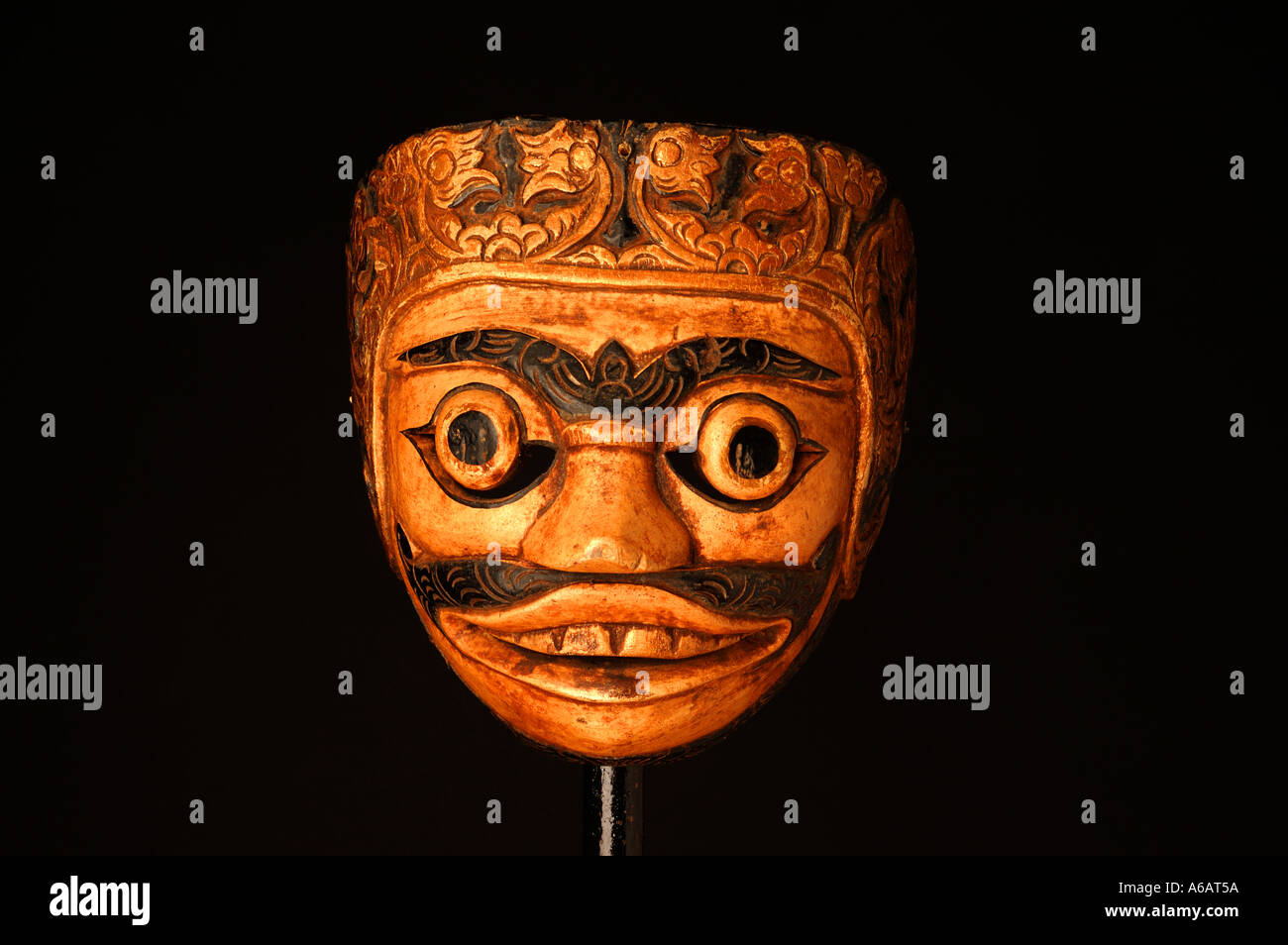 traditionelle javanischen Tanz Maske Java Indonesien DCSA 0834 Stockfoto