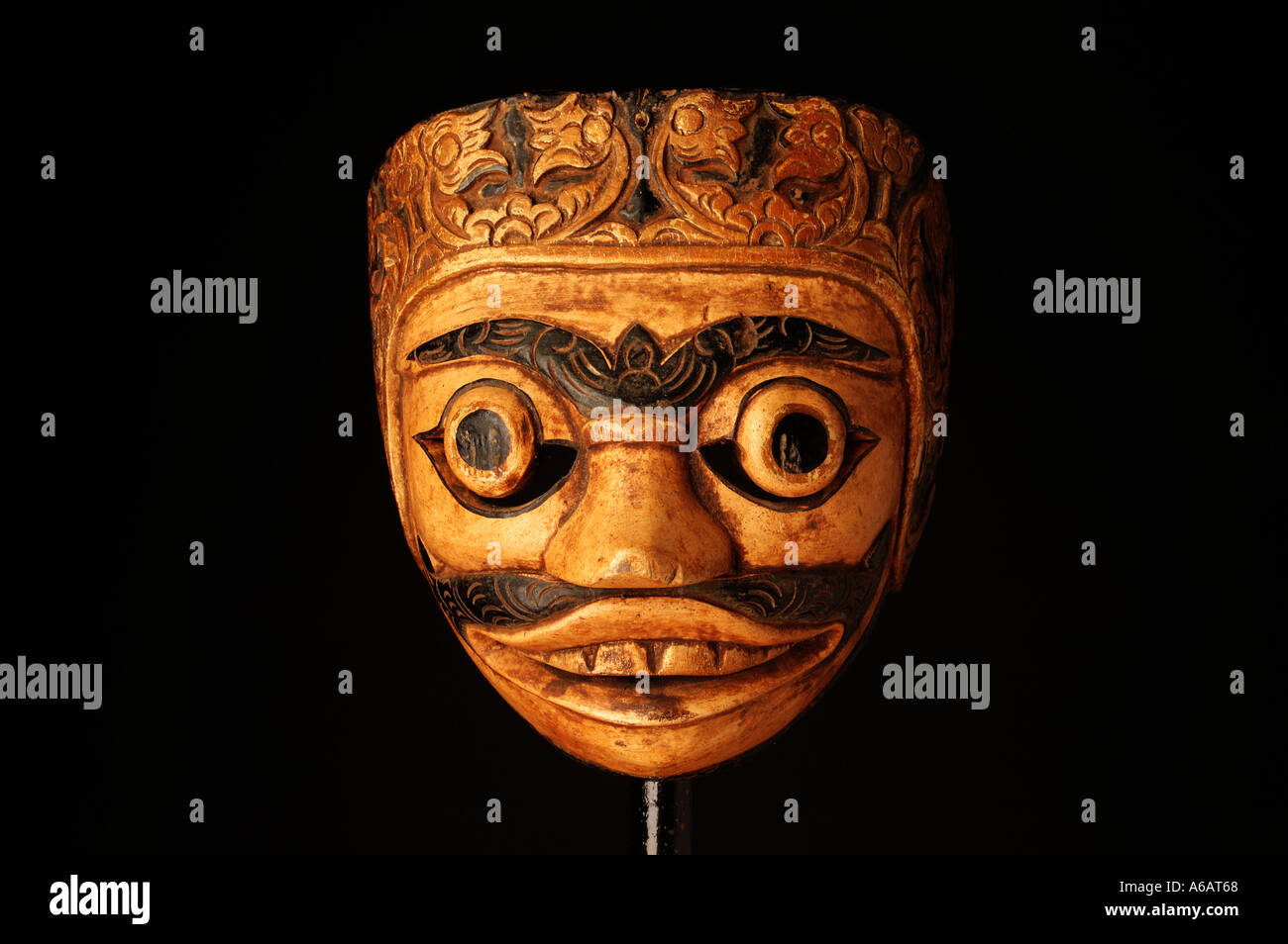 traditionelle javanischen Tanz Maske Java Indonesien DCSA 0839 Stockfoto