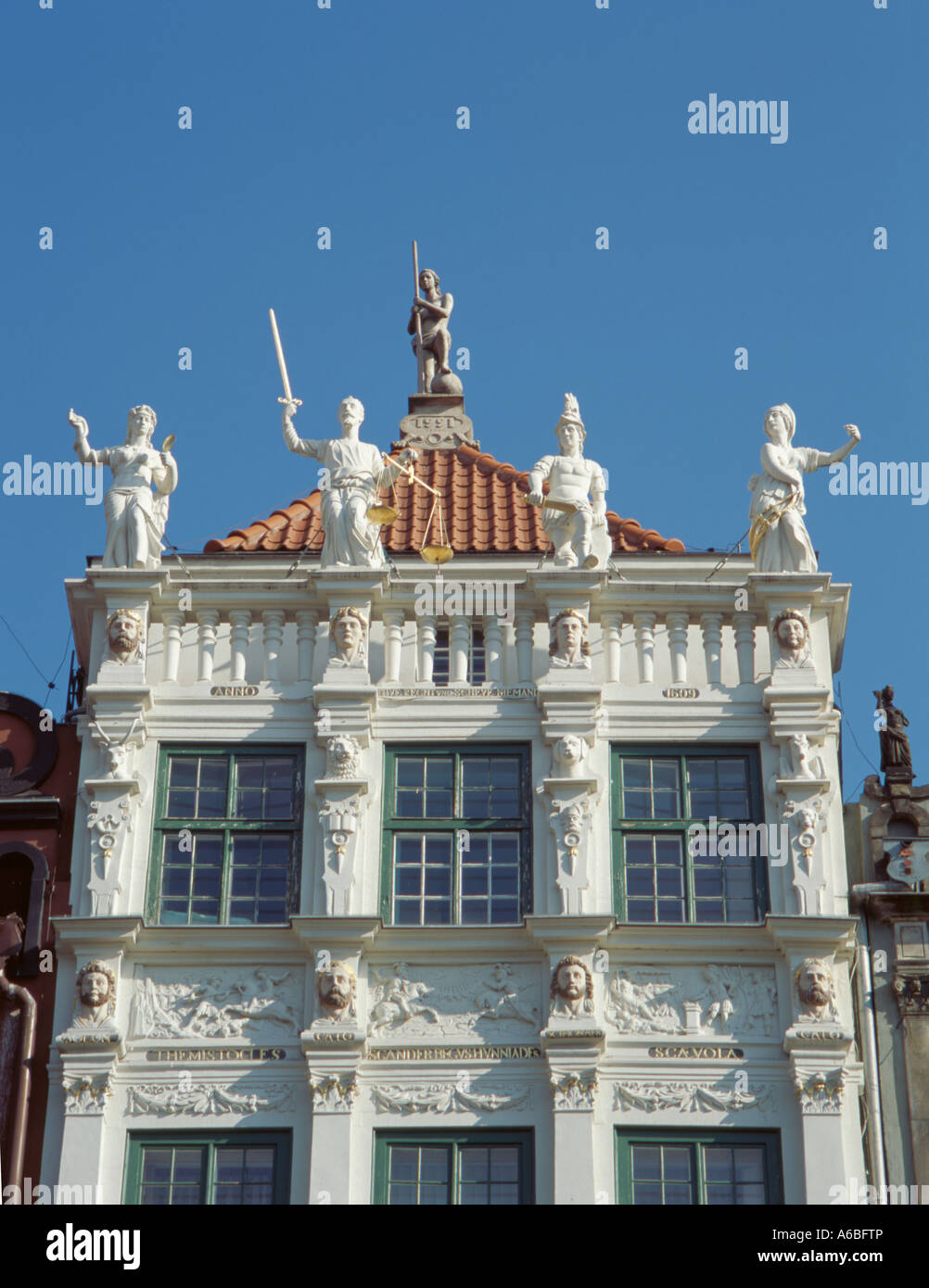 Zlota Kamienica Goldenes Haus Dlugi Targ Langen Markt Danzig