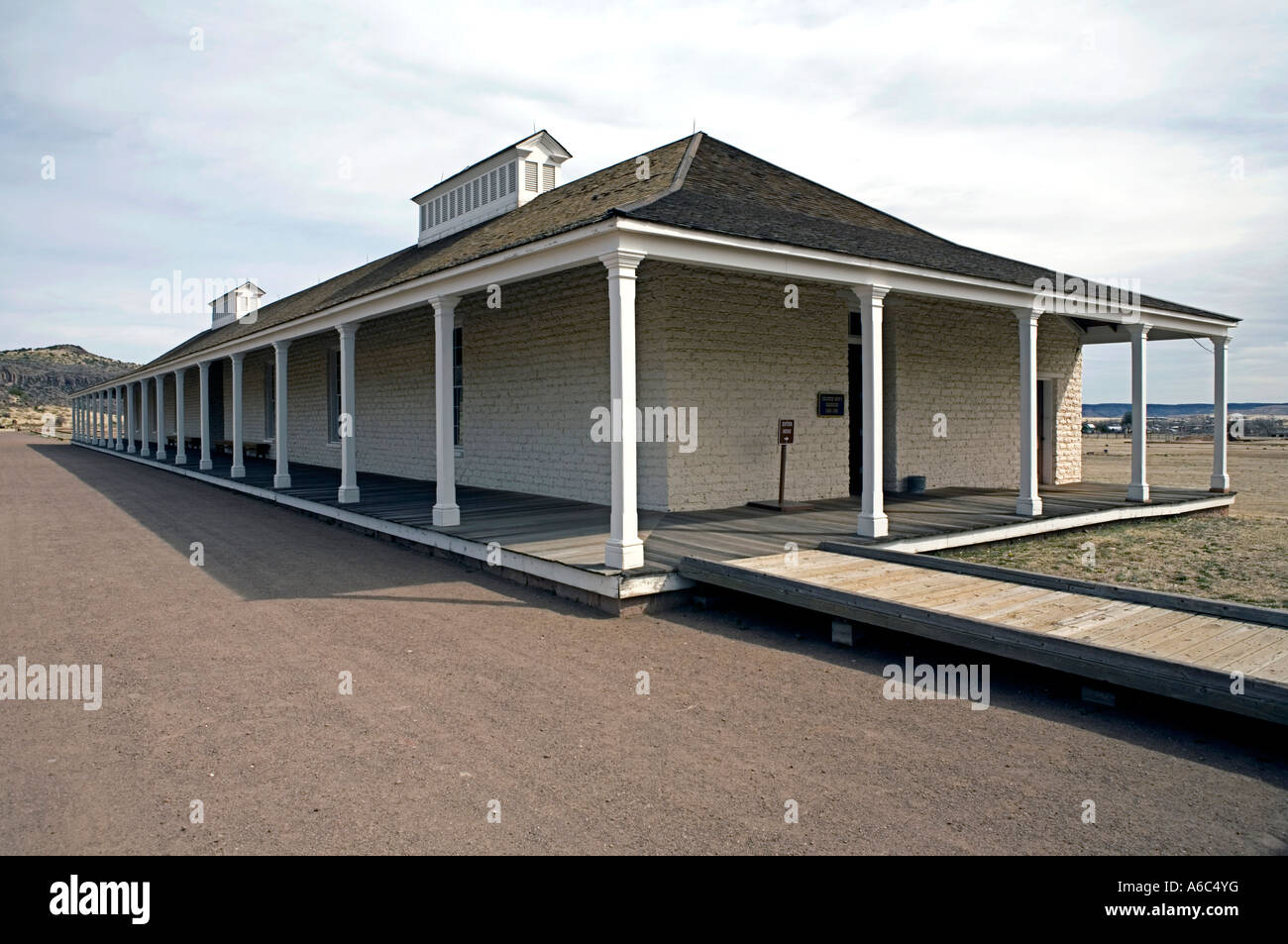 Fort Davis National Historic Site Texas ist einer der am besten erhaltenen Beispiele einer indischen Kriege Frontier Post im Südwesten. Stockfoto Fort Davis National Historic Site Texas ist einer der am besten erhaltenen Beispiele einer indischen Kriege Frontier Post im Südwesten. Stockfoto