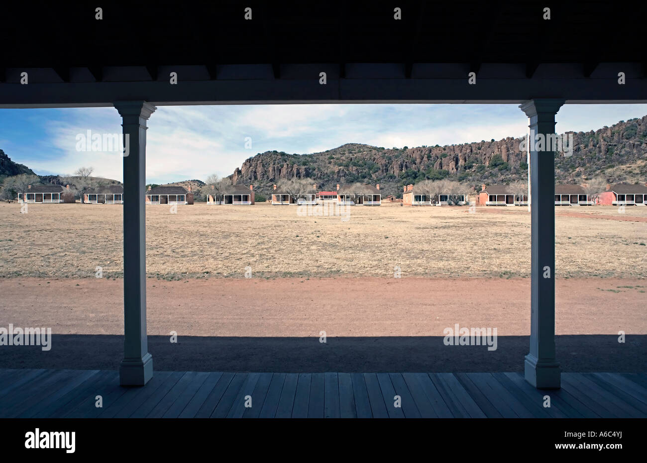 Fort Davis National Historic Site Texas ist einer der am besten erhaltenen Beispiele einer indischen Kriege Frontier Post im Südwesten. Stockfoto Fort Davis National Historic Site Texas ist einer der am besten erhaltenen Beispiele einer indischen Kriege Frontier Post im Südwesten. Stockfoto