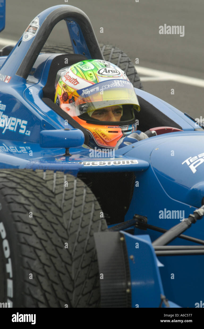 Alex Tagliani beim Grand Prix von St. Petersburg 2003 Stockfoto