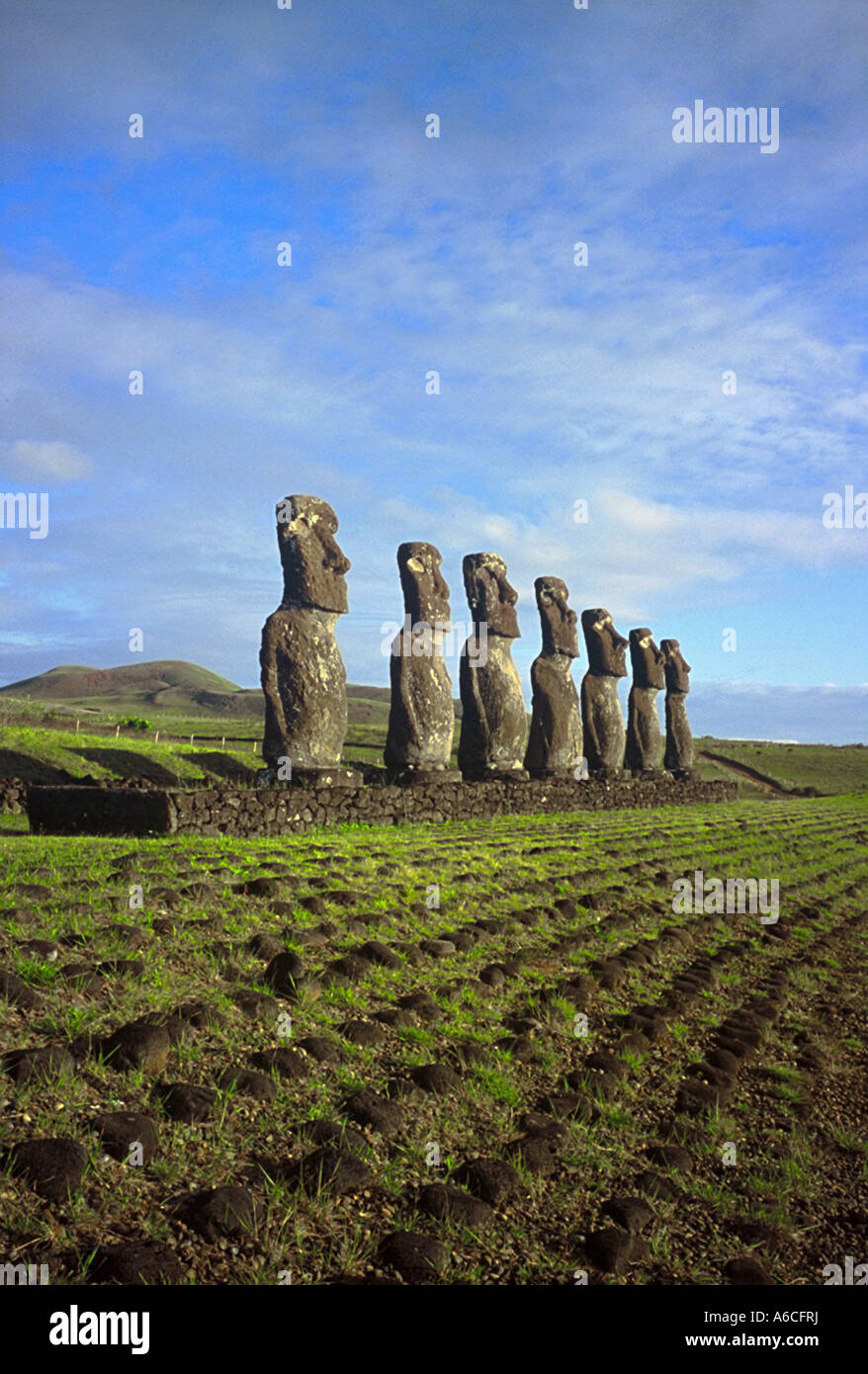 Osterinsel Stockfoto