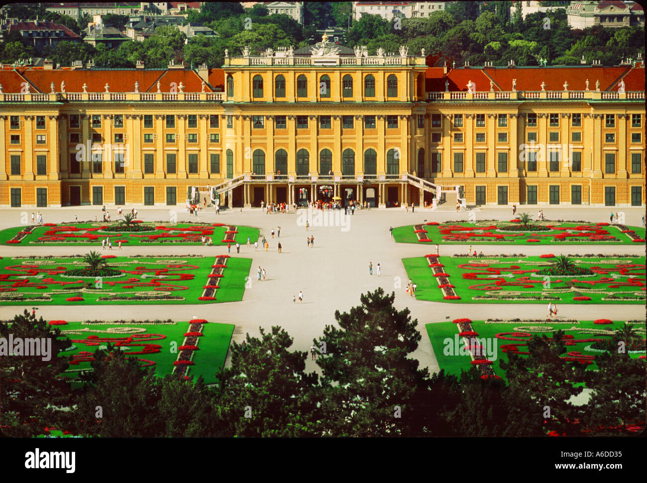 Schloss Schönbrunn Wien Österreich Stockfoto