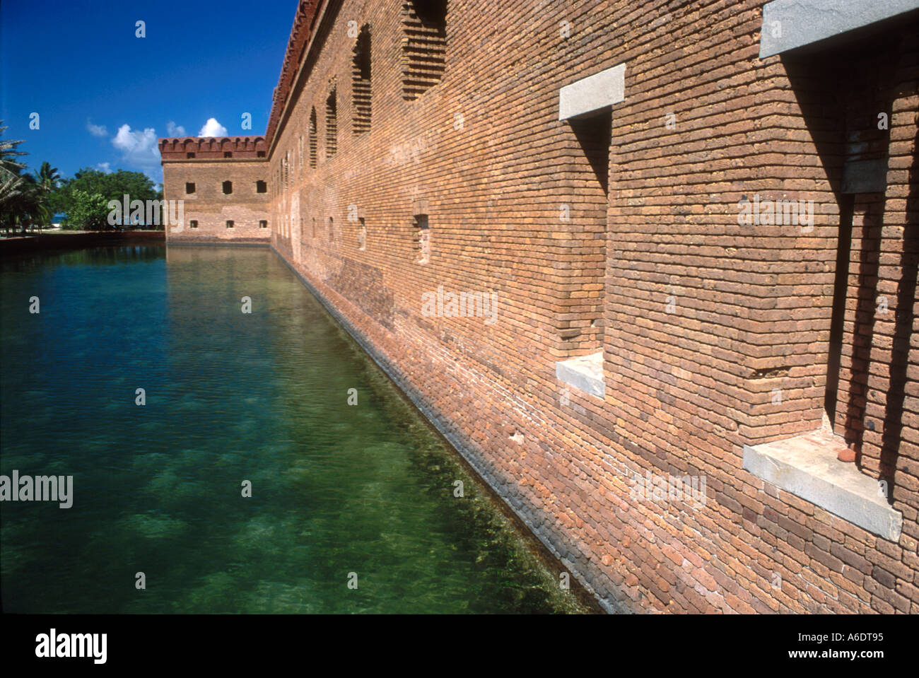 Fort Jefferson Dry Tortugas Nationalpark Florida Keys Stockfoto