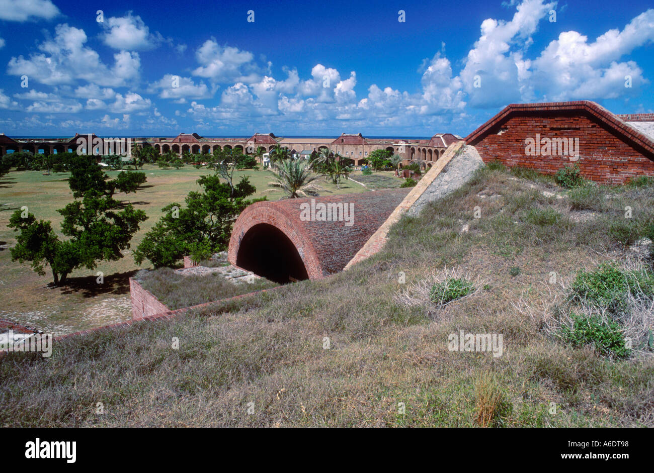 Fort Jefferson Dry Tortugas Nationalpark Florida Keys Stockfoto