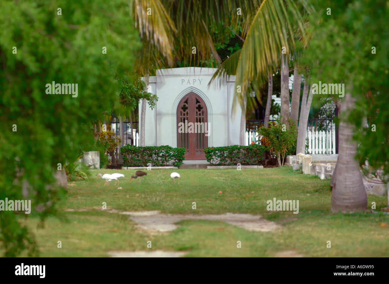 Key West Friedhof Gräber Florida Stockfotografie - Alamy