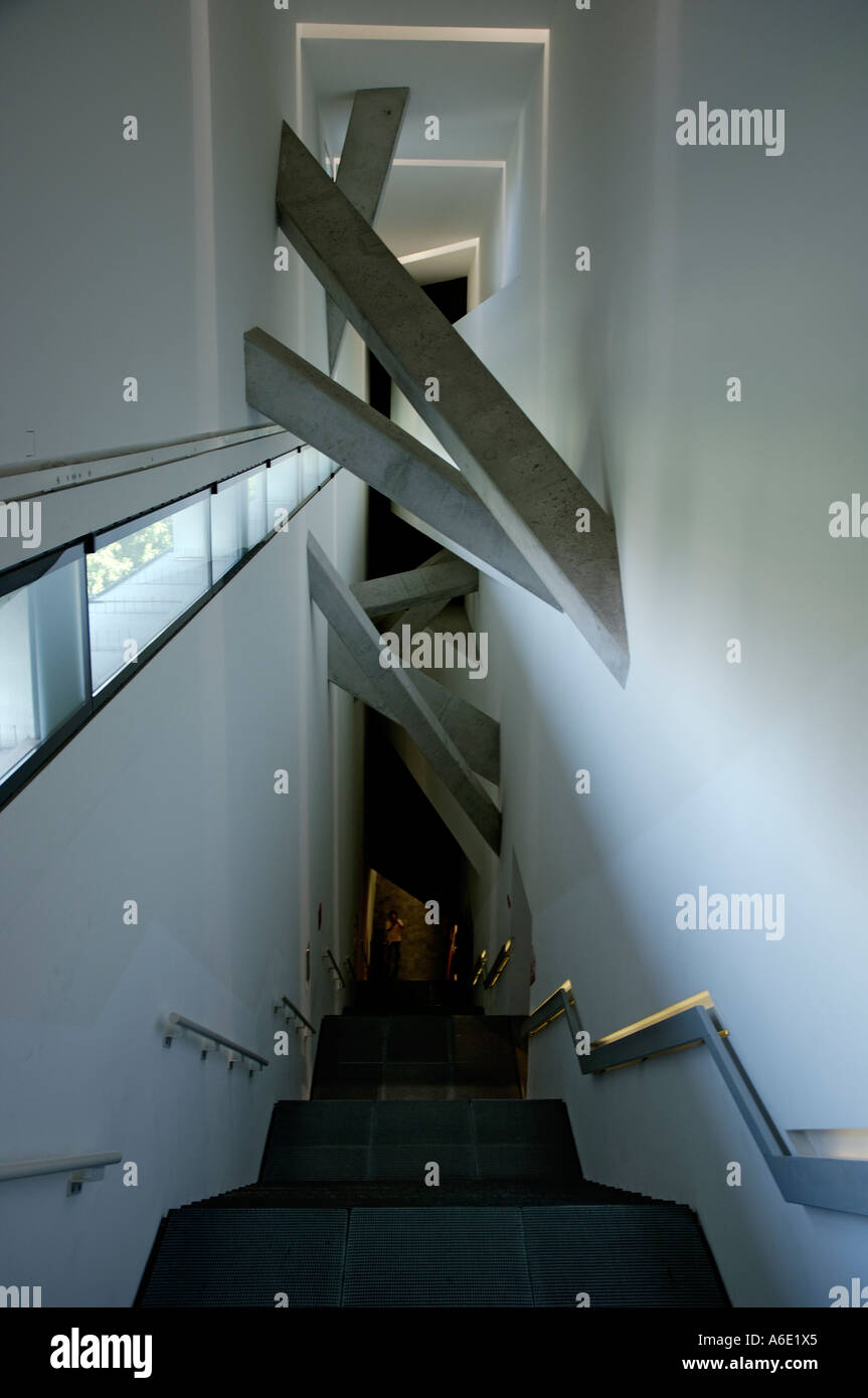 Treppe Im Judischen Museum Berlin Architekt Daniel Libeskind