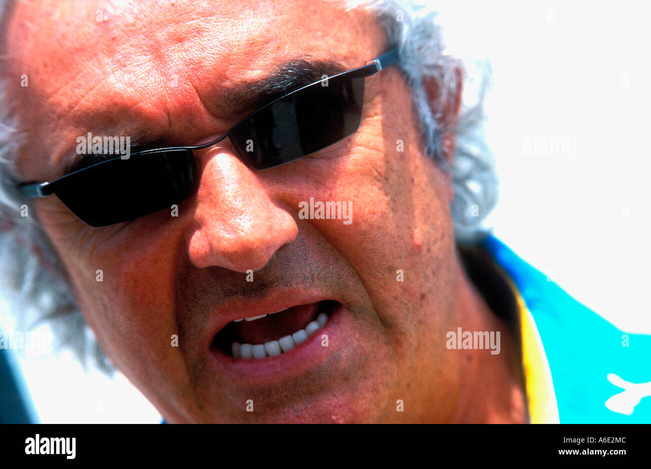 Flavio Briatore Renault F1-boss Stockfoto
