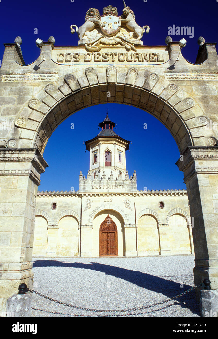 AJ7104, Bordeaux Wein Region, Gironde, Frankreich, Aquitanien, Europa Stockfoto