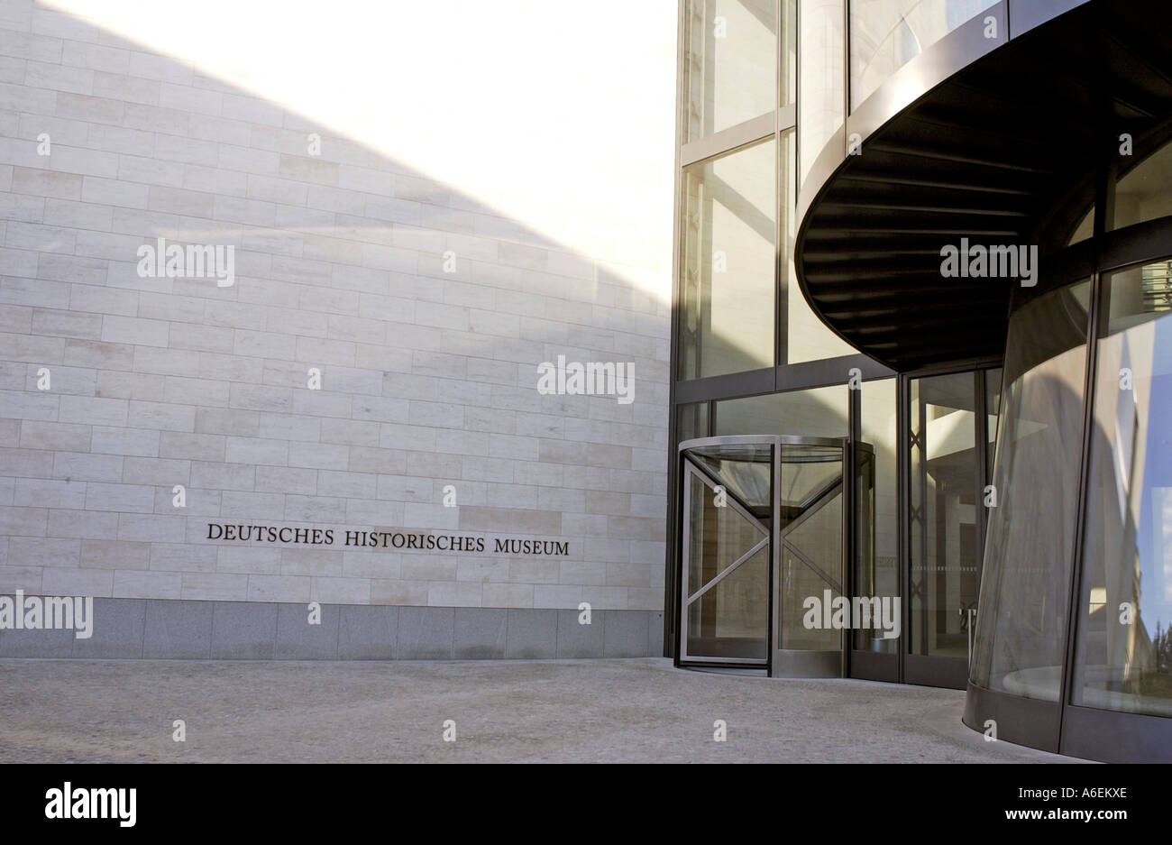 Erweiterung Deutsches Historisches Museum Berlin von i.m. Pei Stockfoto