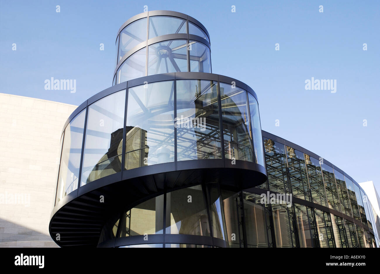 Erweiterung Deutsches Historisches Museum Berlin von i.m. Pei Stockfoto