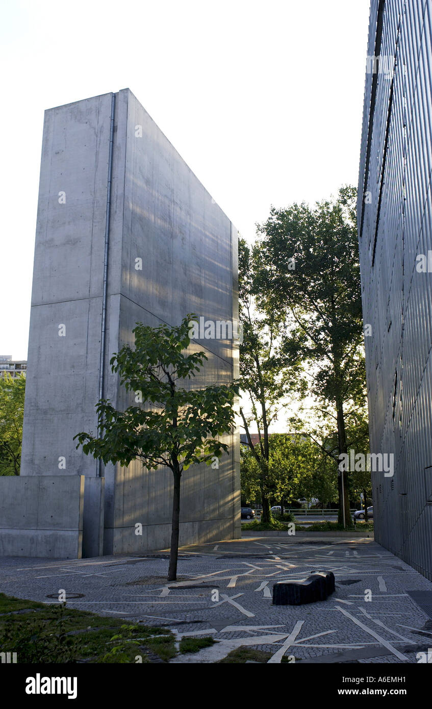 Jüdische Museum in Berlin von Daniel Libeskind Stockfoto