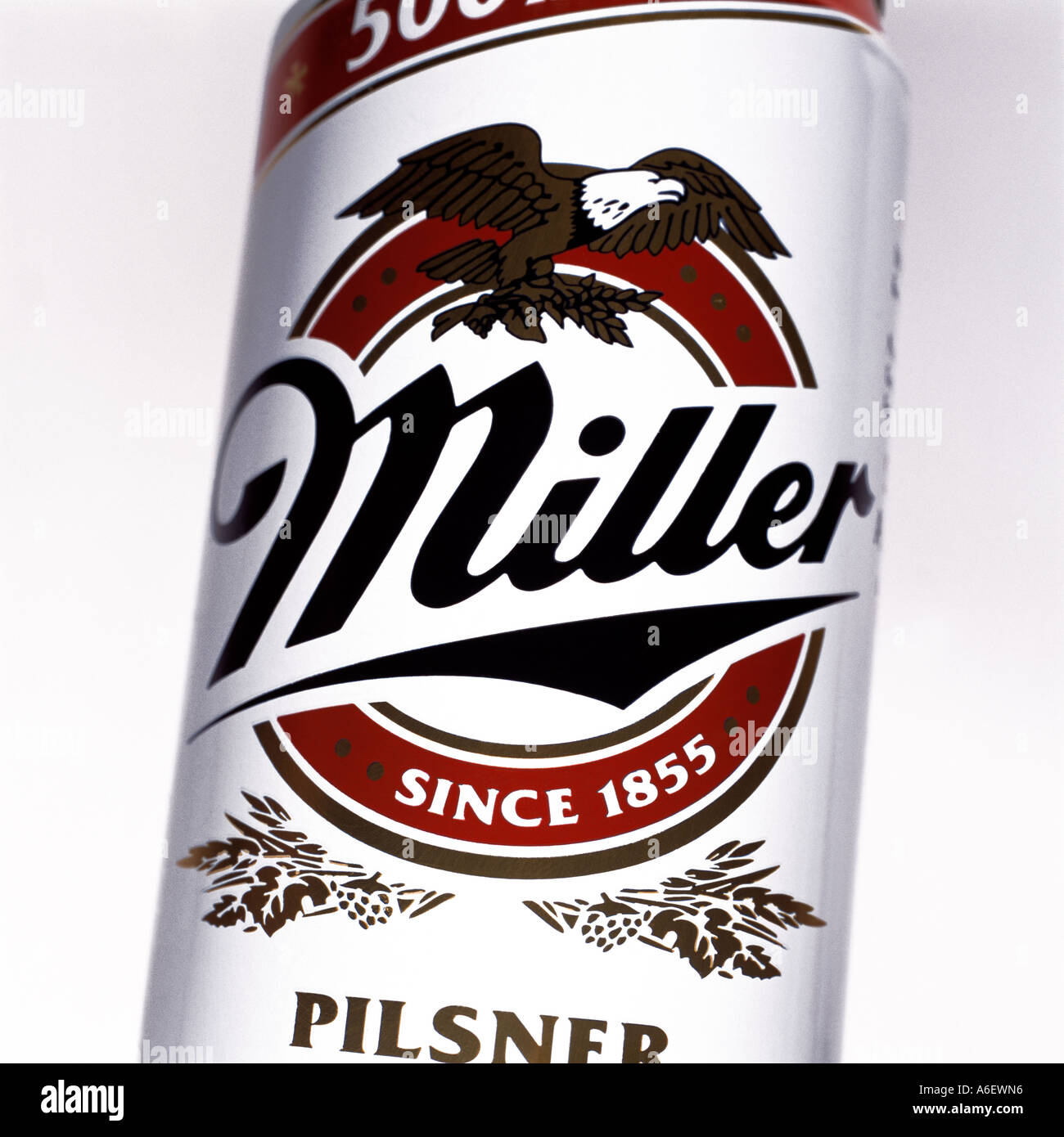 Miller Genuine Draft Beer Stockfoto