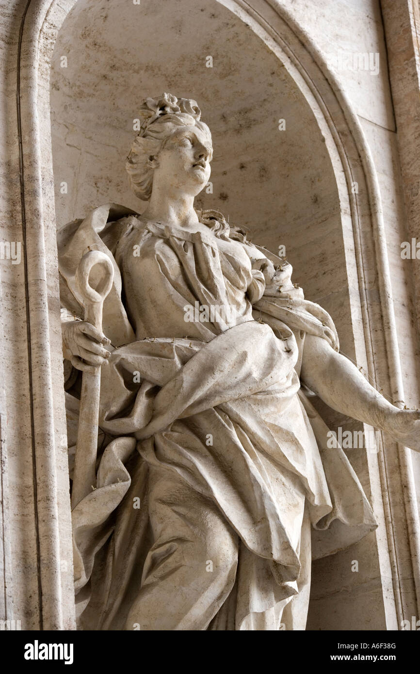 Statue von St. Peter in Rom Stockfoto