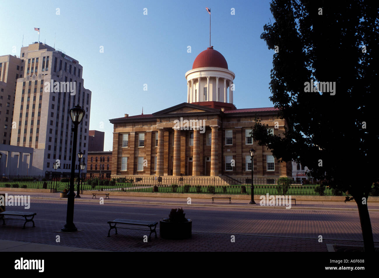 AJ8123, Springfield, IL, Illinois Stockfoto