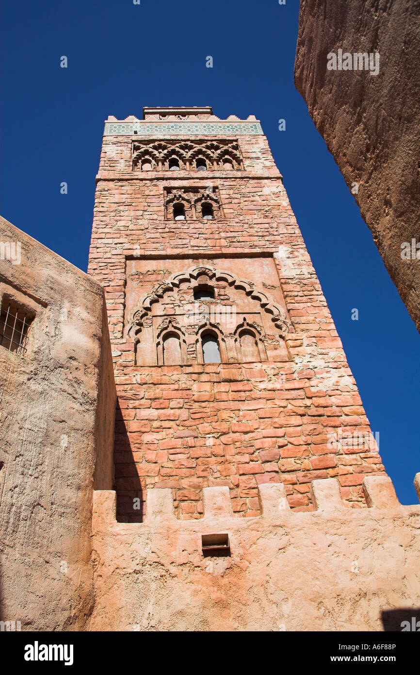 Gebäude im marokkanischen Teil des World Showcase, EPCOT Center, Disney World, Orlando, Florida, USA Stockfoto